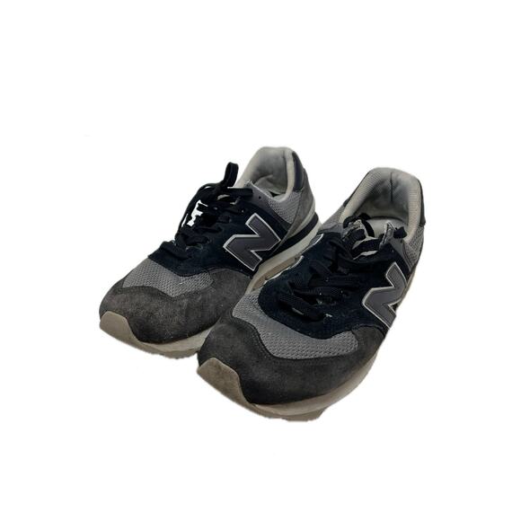 New Balance 574 Black Magnet Mens 13.5 - Picture 1 of 7